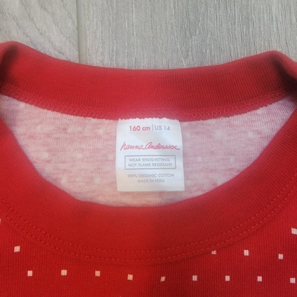 Hanna Andersson Pajama Top 160/14